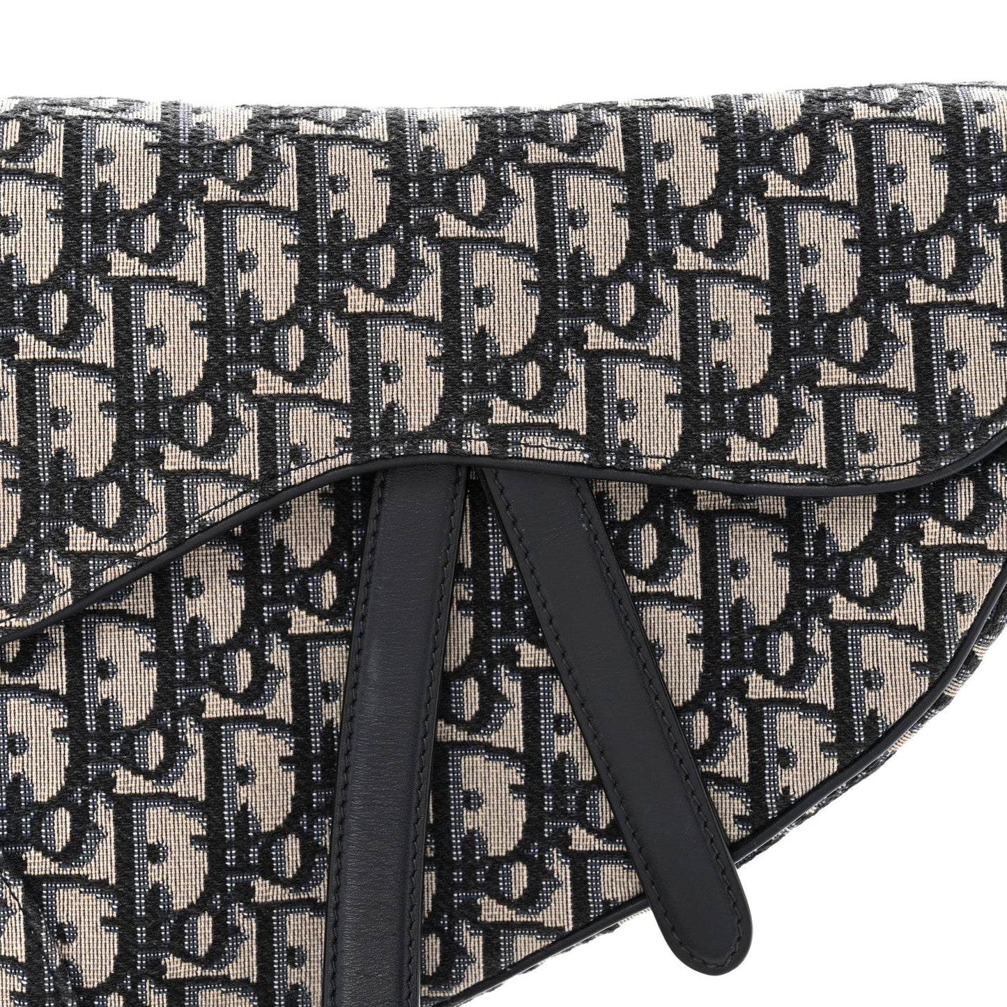 Oblique Saddle Bag Blue