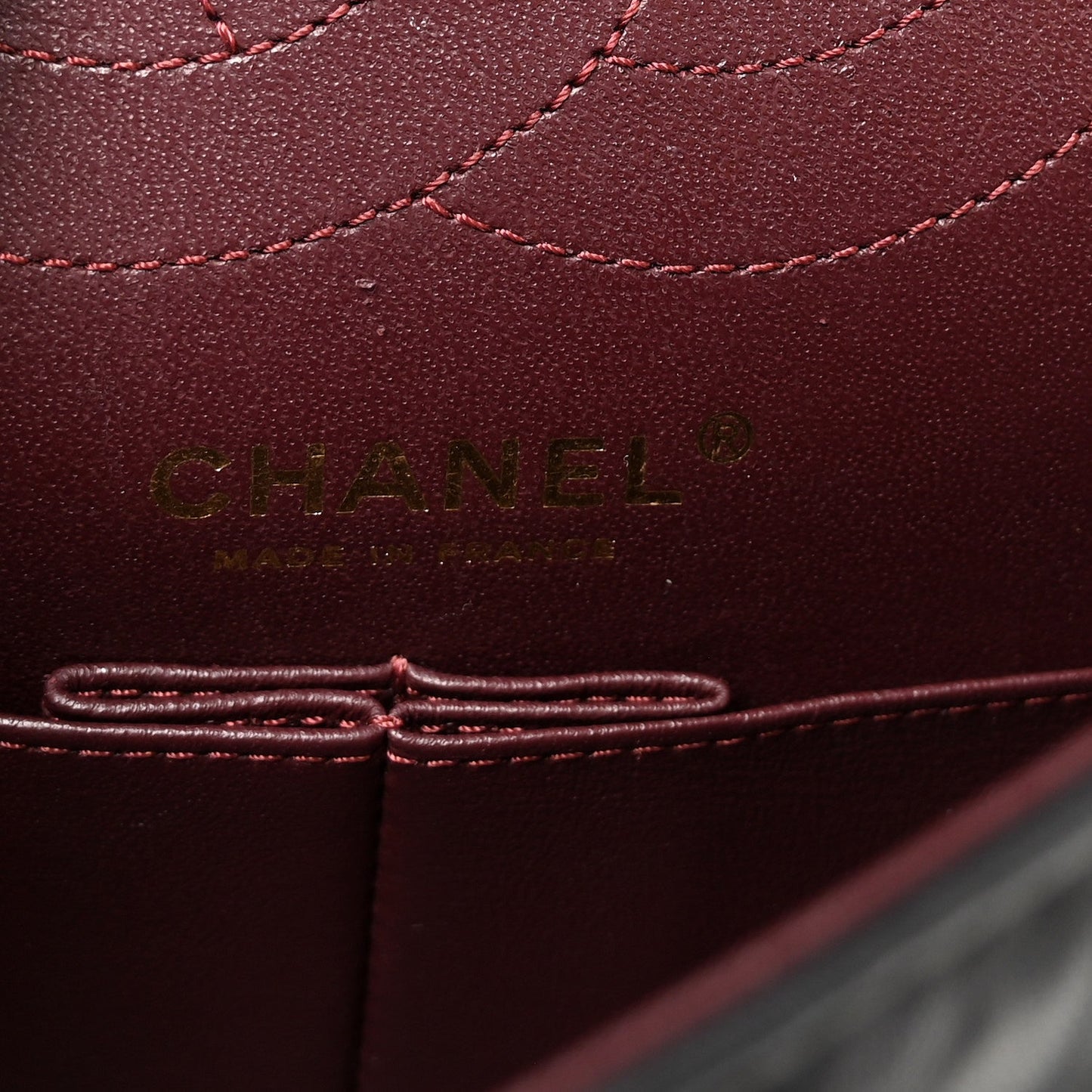 Aged Calfskin Quilted 2.55 Reissue 225 Flap Black
