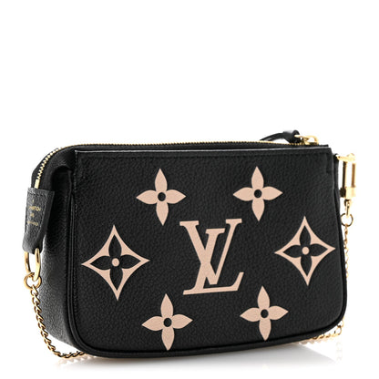 Empreinte Monogram Giant Mini Pochette Accessories Black