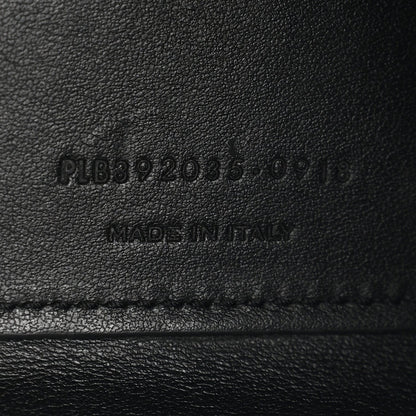 Calfskin Crocodile Embossed Nano Sac De Jour Black