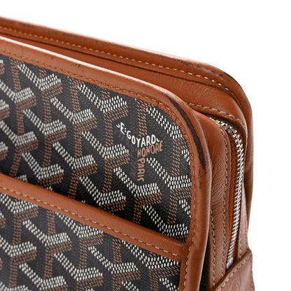 Goyardine Jouvence MM Toiletry Pouch Black Gold