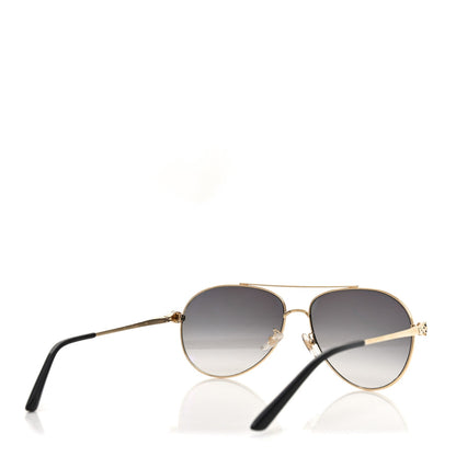 Panthere De Cartier Aviator Sunglasses CT0233S Gold