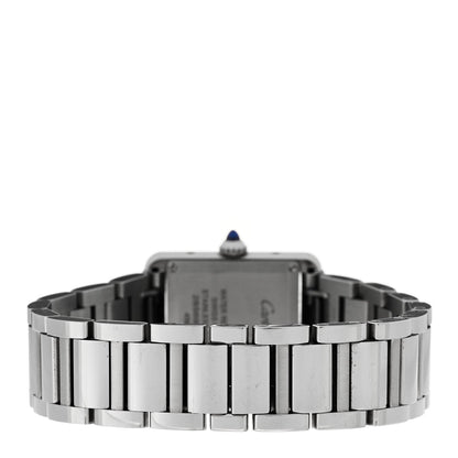 Stainless Steel 22mm Tank Must Quartz Watch