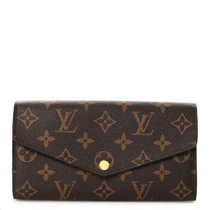 Monogram Sarah Wallet NM Fuchsia