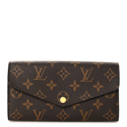 Monogram Sarah Wallet NM Fuchsia