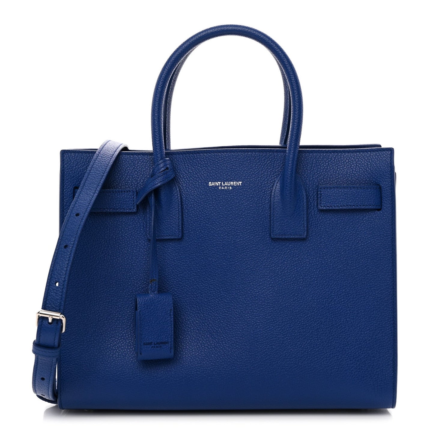 Grained Calfskin Baby Sac De Jour Outremer