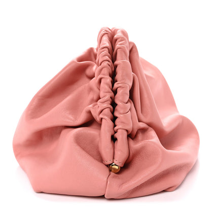 Lambskin Cloud Clutch Blush