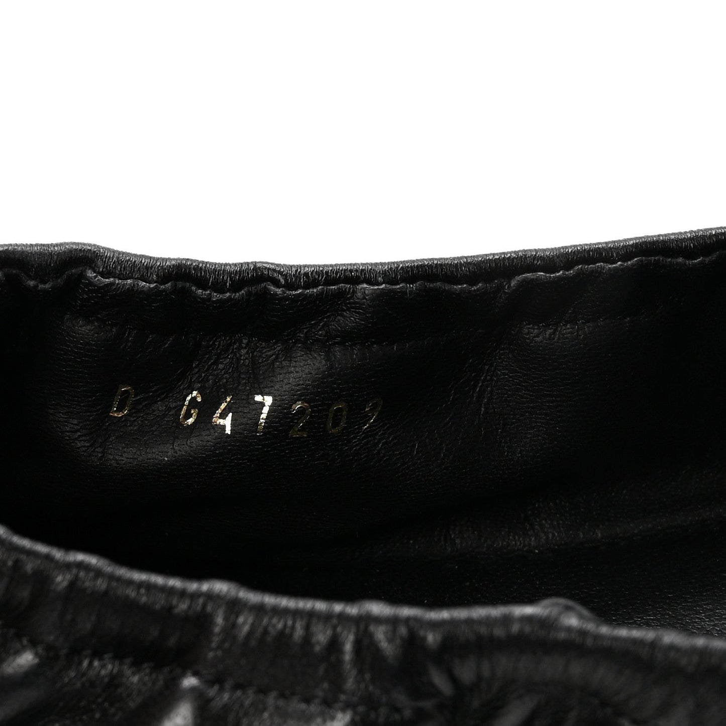 Lambskin CC Turnlock Ballerina Flats 37 Black