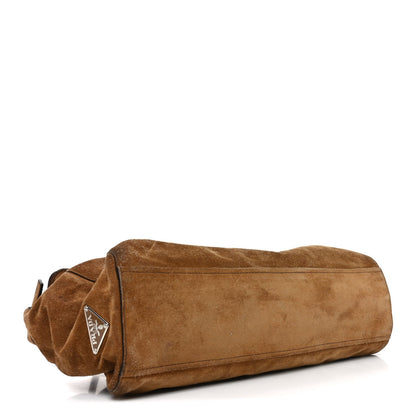 Scamosciato Suede Shoulder Bag
