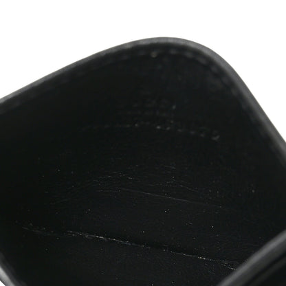 Calfskin Matelasse GG Marmont Card Holder Black