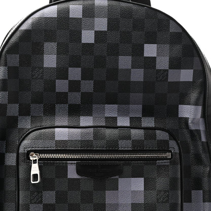 Damier Graphite Pixel Josh Backpack Gris
