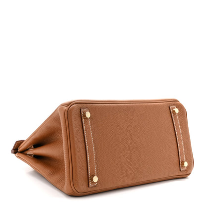 Togo Birkin 30 Gold