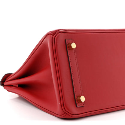 Swift Birkin 25 Rouge Piment