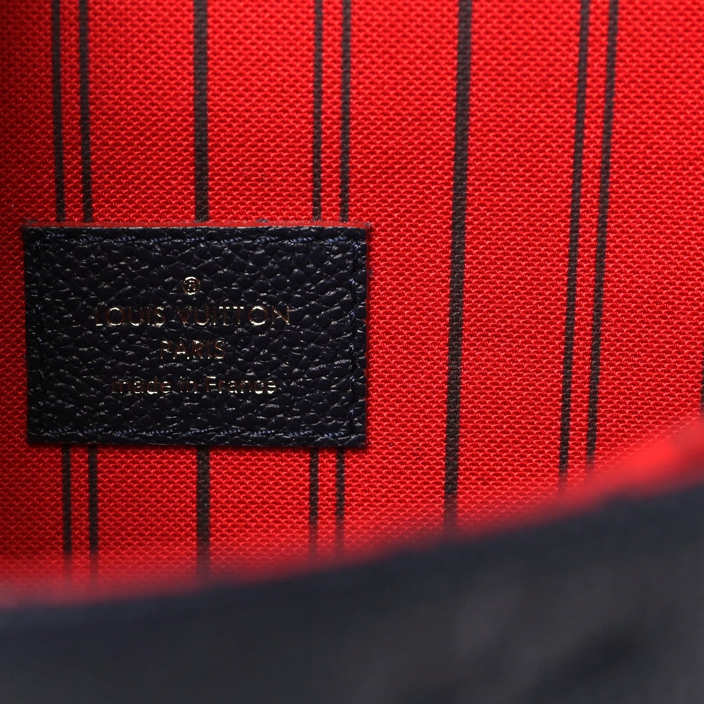 Empreinte Pochette Metis Marine Rouge