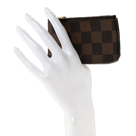 Damier Ebene Key Pouch
