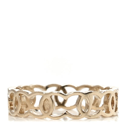 Metal CC Ring 54 7 Gold