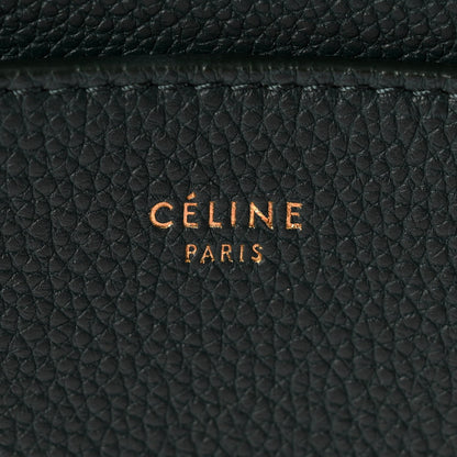 Soft Grained Calfskin Sangle Bucket Bag Amazone