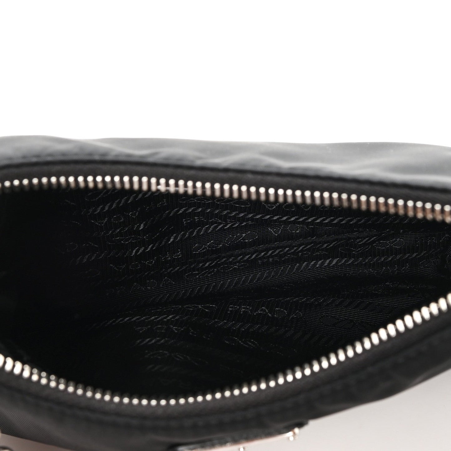 Tessuto Nylon Mini Re-Edition 2000 Shoulder Bag Black