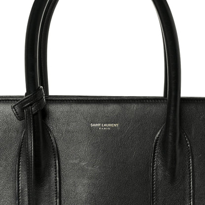 Calfskin Large Sac De Jour Carryall Black