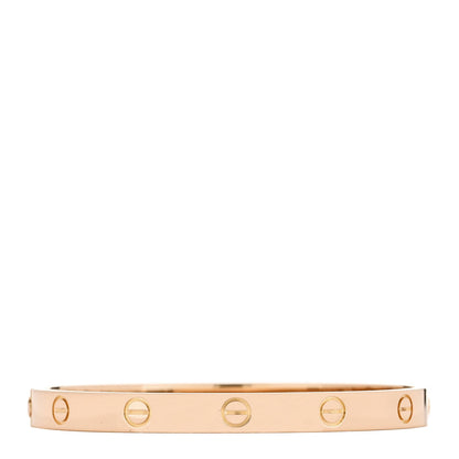 18K Pink Gold LOVE Bracelet 17
