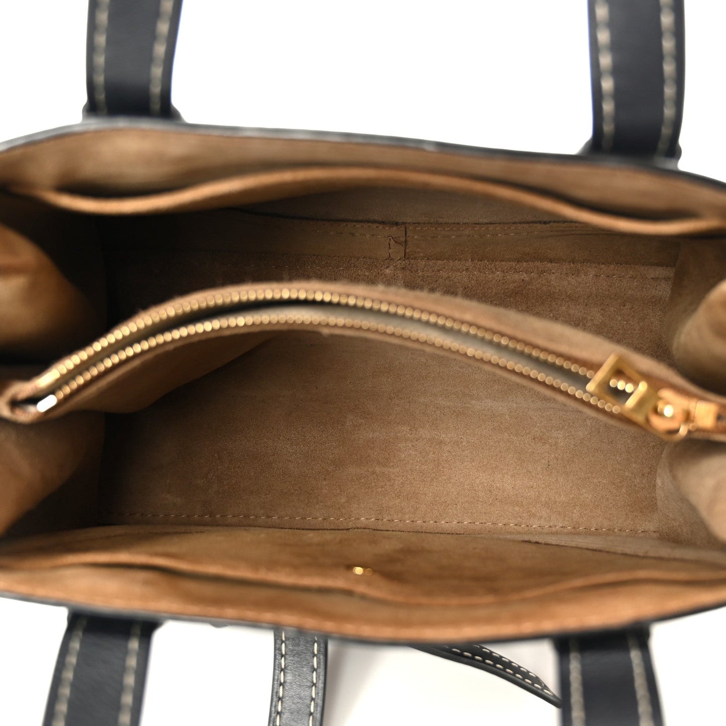 Calfskin Small Gate Tote Midnight Blue