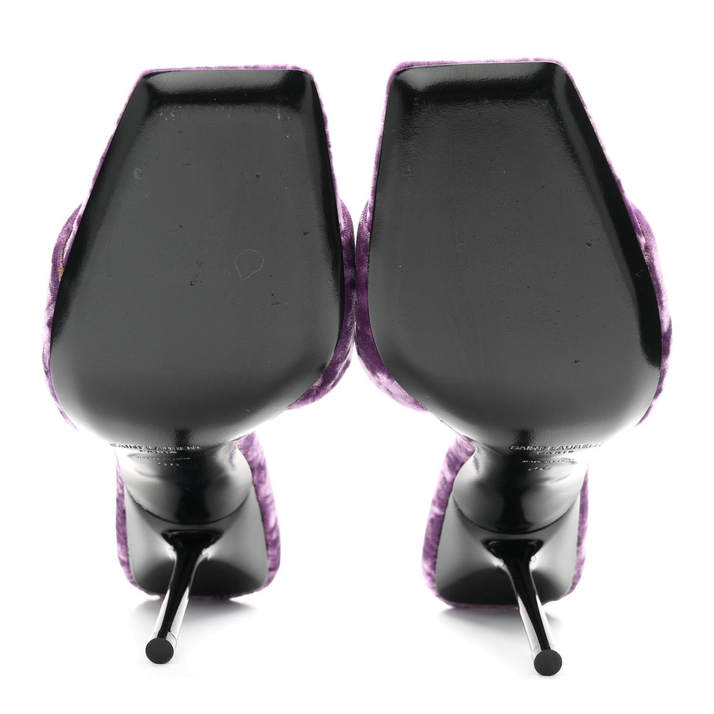 Velvet Baliqua 105 Mule Sandals 36 Malva