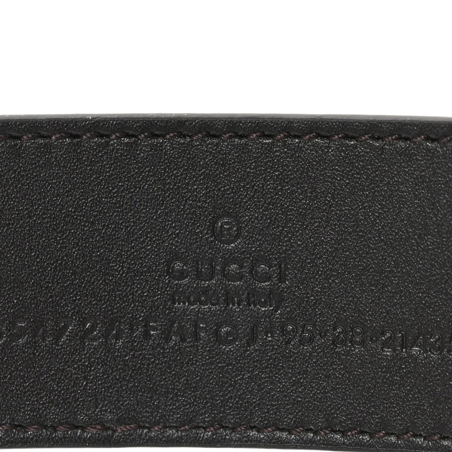 GG Supreme Monogram Reversible GG Marmont Belt 95 38 Beige Ebony New Acero