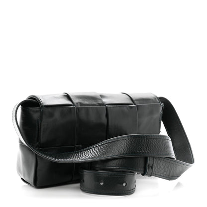 Paper Calfskin Intreccio Cassette Belt Bag Camping