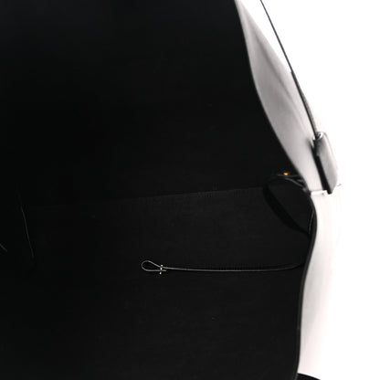 Calfskin Large Shopping Tote Black