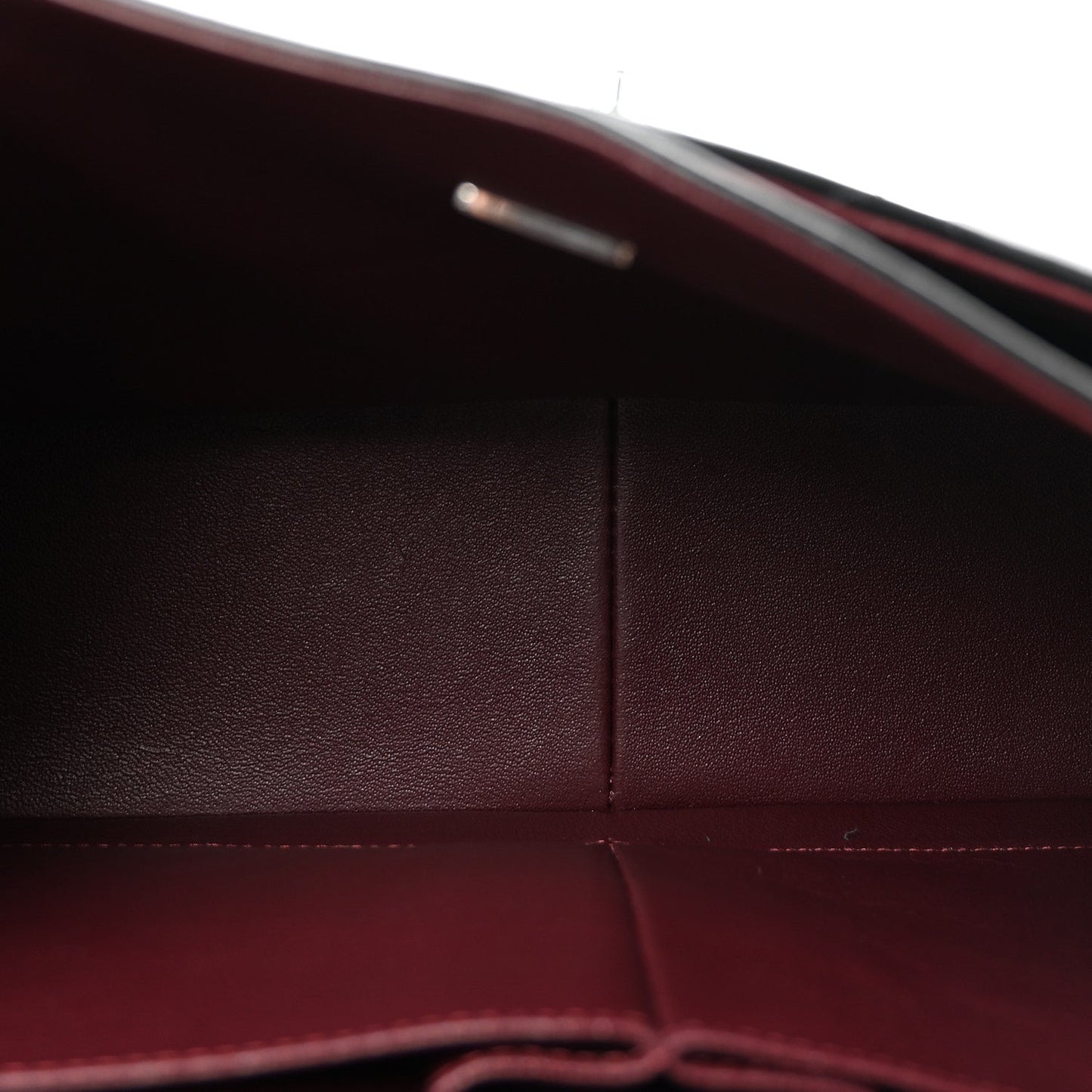 Lambskin Quilted Jumbo Double Flap Black