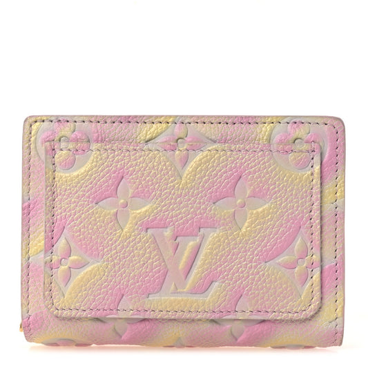 Empreinte Monogram Summer Stardust Clea Wallet Pink