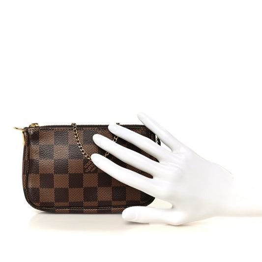 Damier Ebene Mini Pochette Accessories