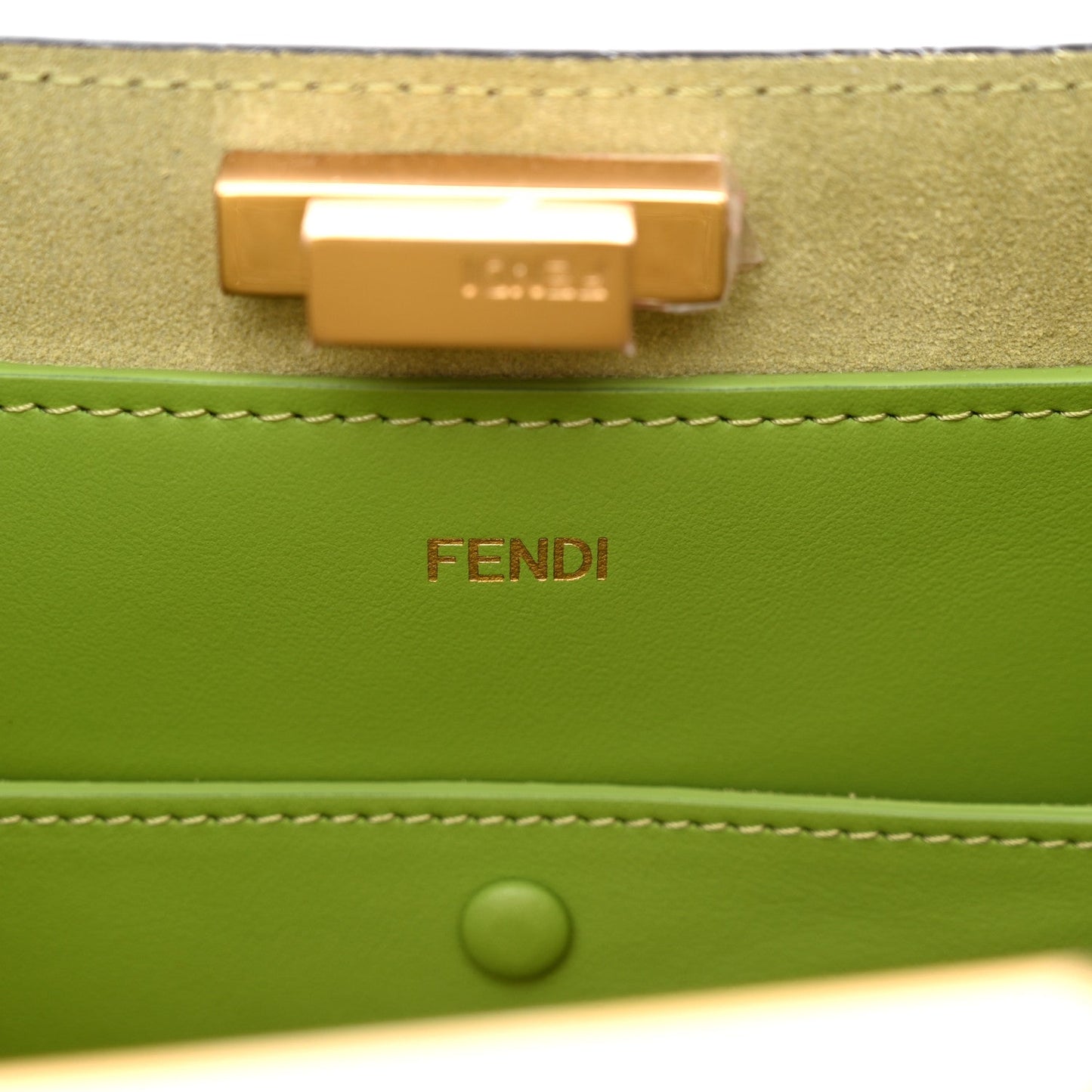 Vitello Medium Fendi Way Cappuccino Rain Forest