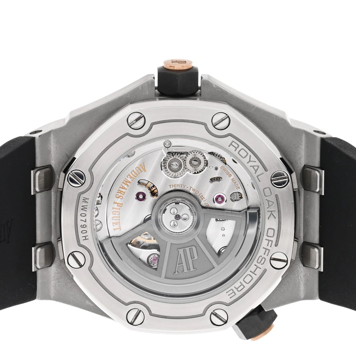 Audemars Piguet Stainless Steel Rubber 42mm Royal Oak Offshore Diver Automatic Watch Green 15720ST.OO.A052CA.01