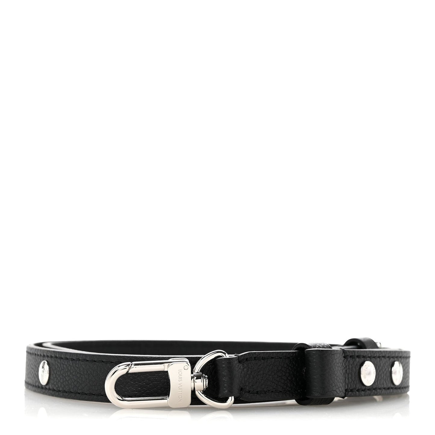Calfskin Buci Shoulder Strap Black