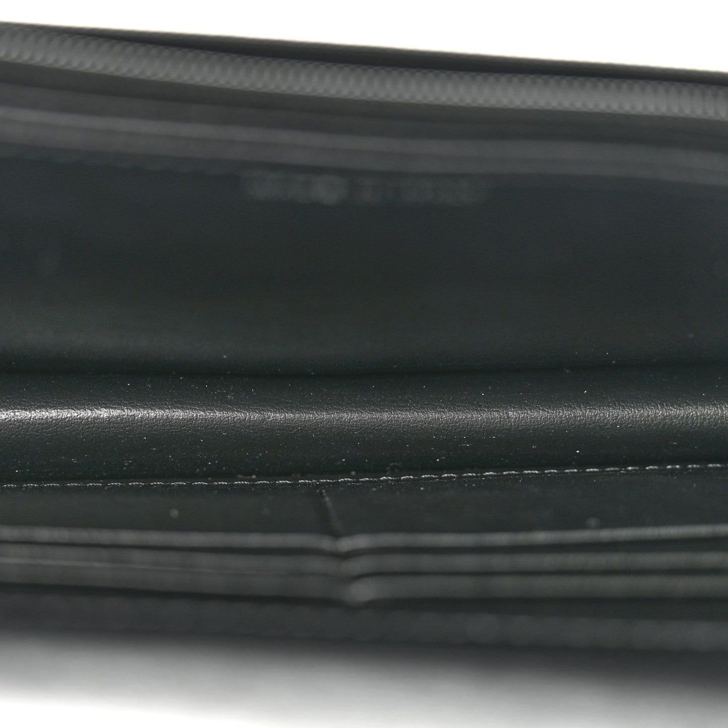 Lambskin Studded Wallet On Chain WOC Black