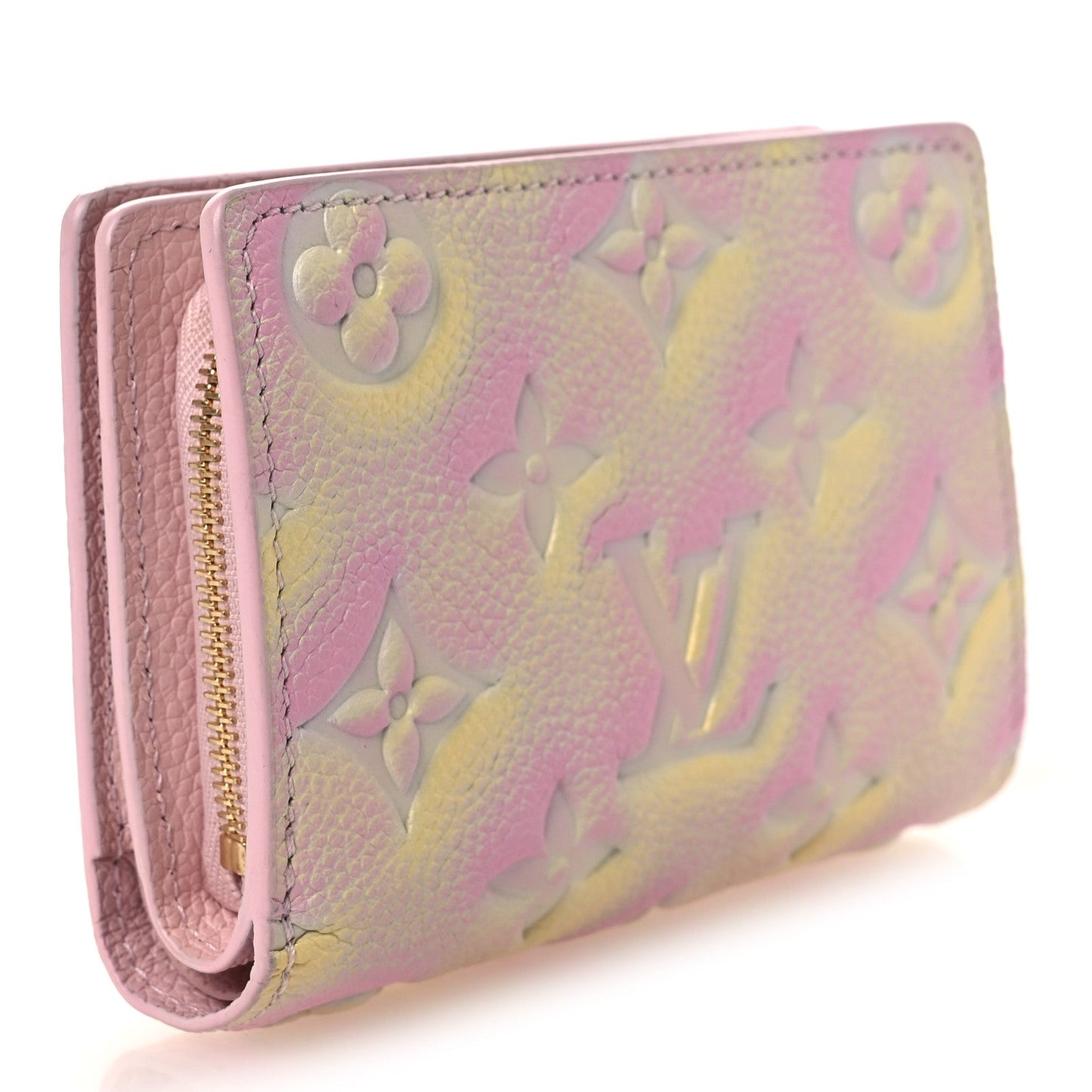 Empreinte Monogram Summer Stardust Clea Wallet Pink
