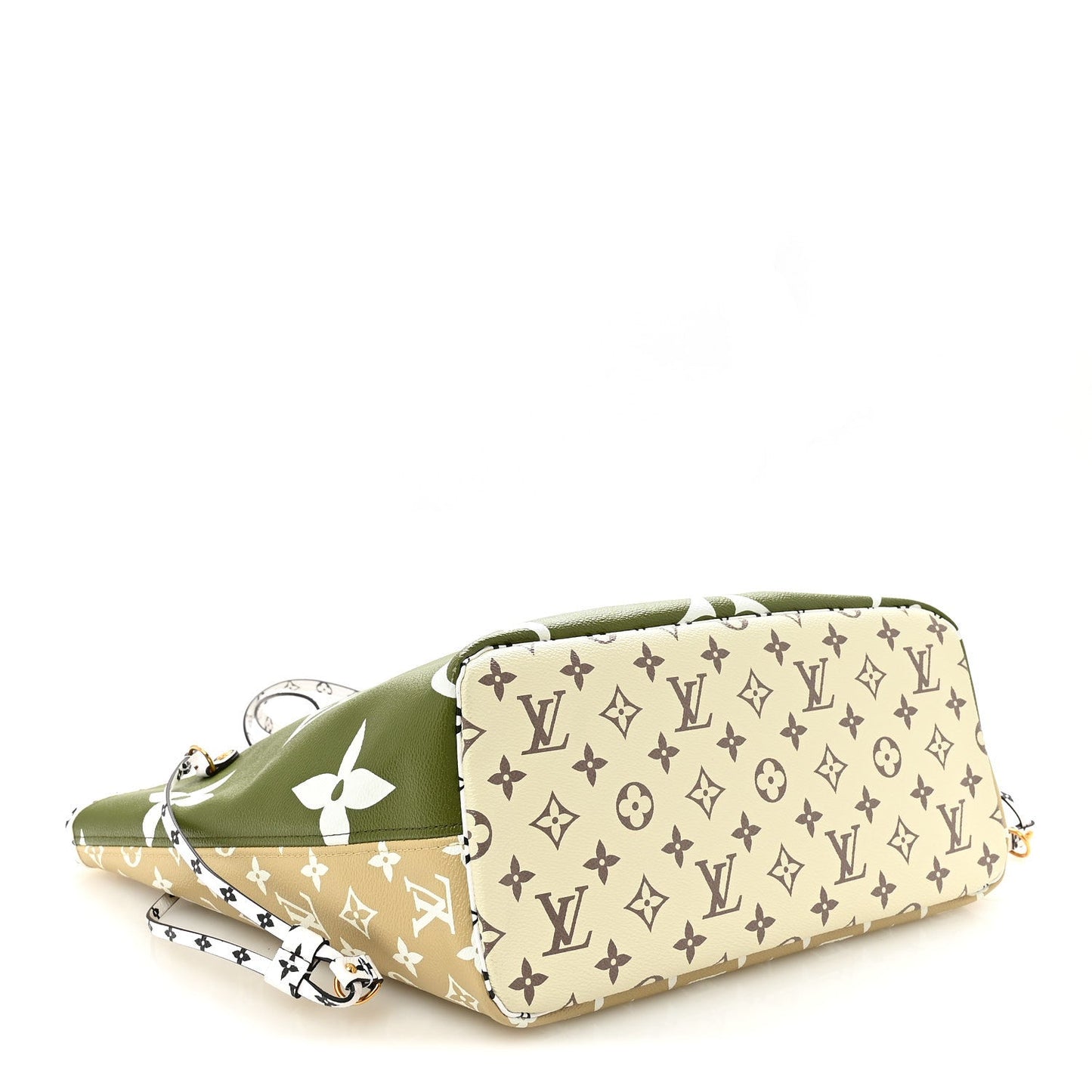 Monogram Giant Neverfull MM Kaki