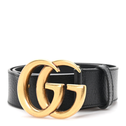 Calfskin Double G 40mm Belt 85 34 Black