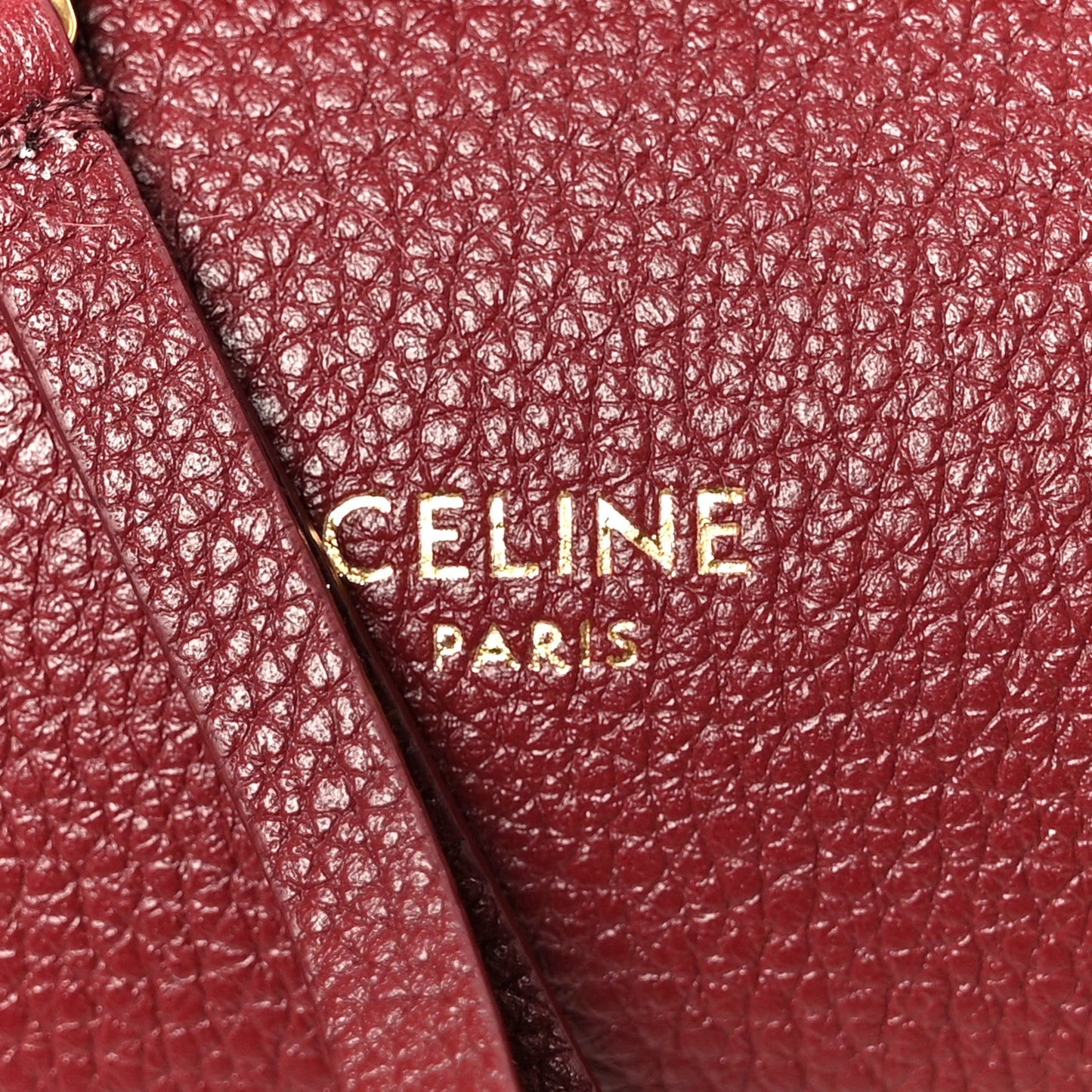 Grained Calfskin Little New Luggage Syrah