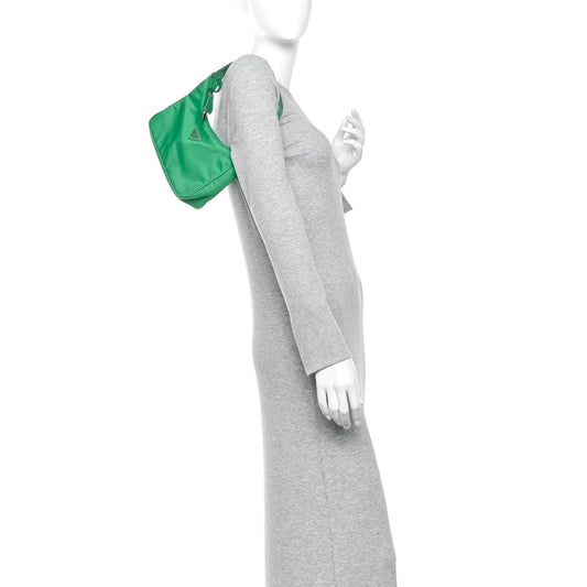 Tessuto Nylon Mini Re-Edition 2000 Bag Menta