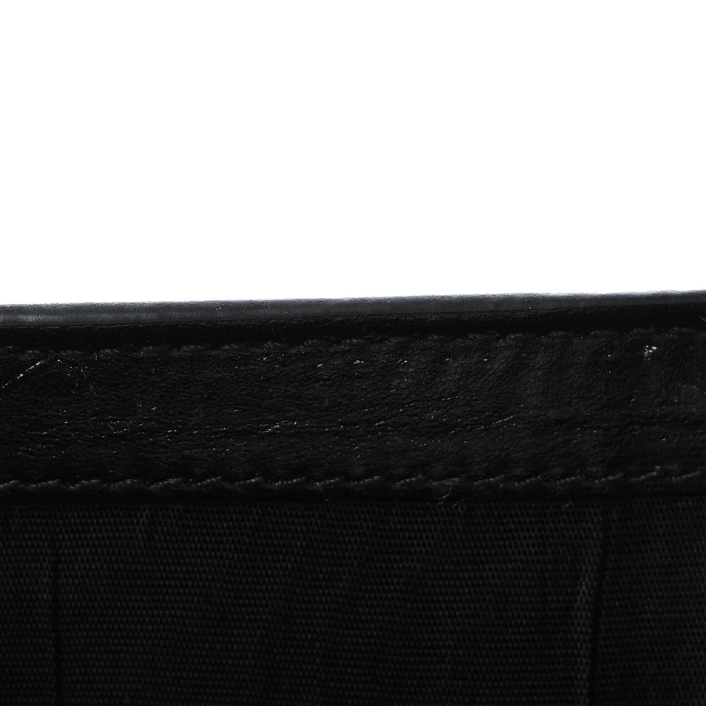 Plutone Calfskin Logo Bi-Fold Wallet Black