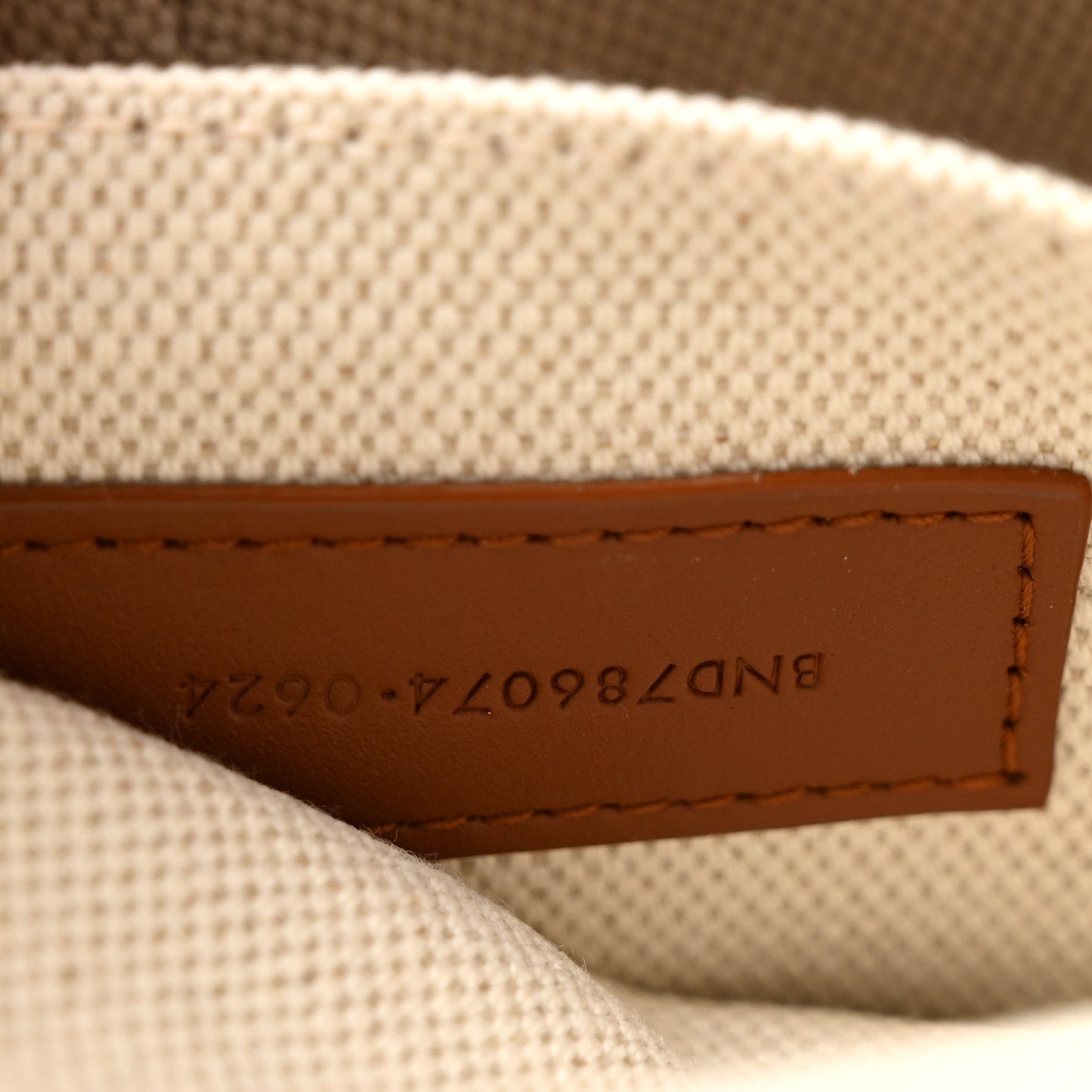 Raffia Large Cassandre Pouch Naturel Brick