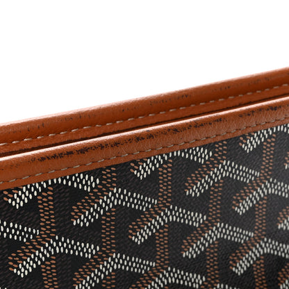 Goyardine Jouvence MM Toiletry Pouch Black Gold