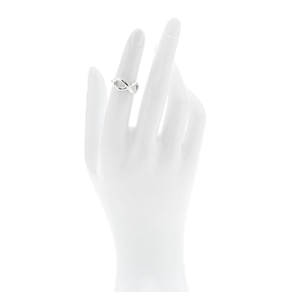 Sterling Silver Infinity Ring 46 3.75