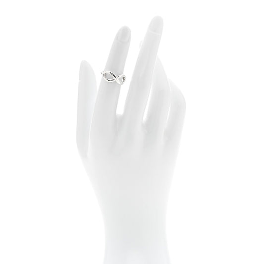 Sterling Silver Infinity Ring 46 3.75