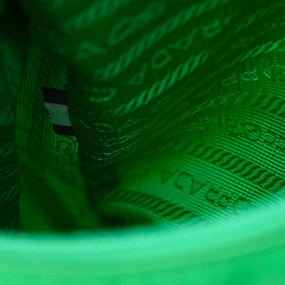Tessuto Nylon Mini Re-Edition 2000 Bag Menta