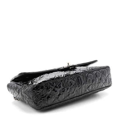 Patent Large Lucky Symbols Flap Black