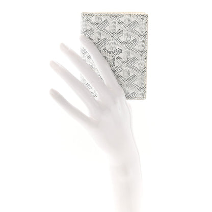 Goyardine Saint Marc Card Holder White