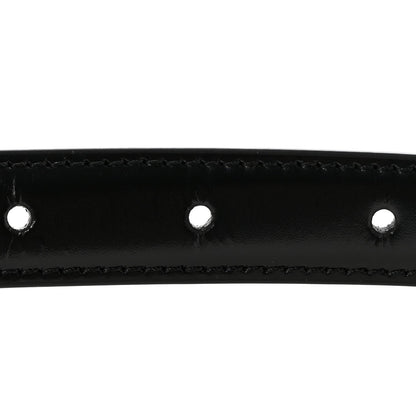 Box Calfskin Small 18mm Triomphe Belt 75 30 Black